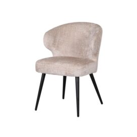 Pole to Pole Eetkamerstoel Mera - Zwart Cream