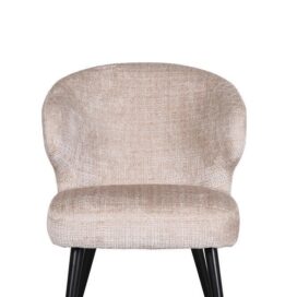 Alternative view of Pole to Pole Eetkamerstoel Mera - Zwart Cream