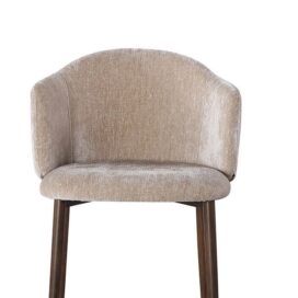 Alternative view of Pole to Pole Eetkamerstoel Osaka - Bruin Tan