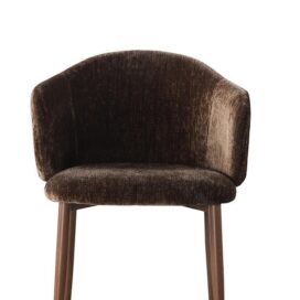 Alternative view of Pole to Pole Eetkamerstoel Osaka - Bruin Umber