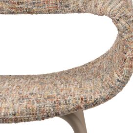 Alternative view of Pole to Pole Eetkamerstoel Whale - Beige Retro
