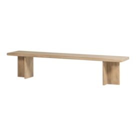 Woood Ato Eetbankje - Mangohout Naturel 180x45cm