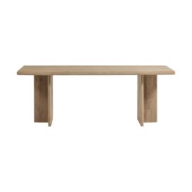 Woood Ato Rechthoekige Eettafel - Mangohout Naturel 180x90cm