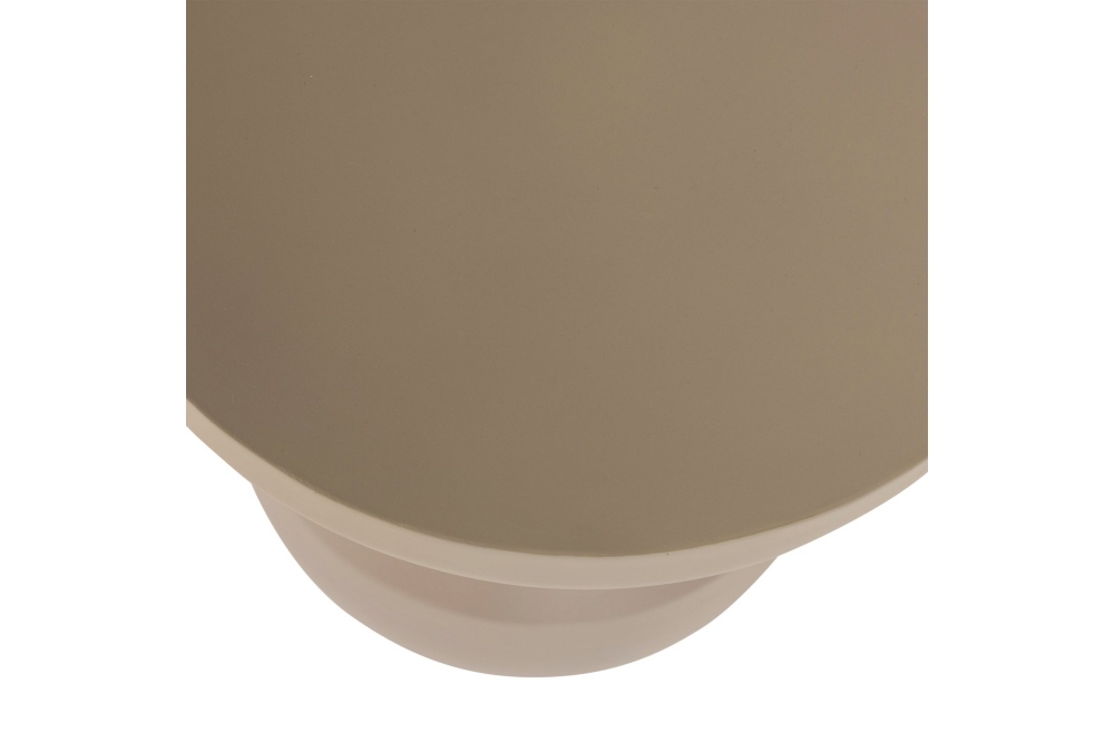 Woood Bova Ronde Bijzettafel - Metaal Bruin 40x45cm - Afbeelding 6