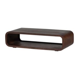 Woood Kinu Salontafel - Mangohout Donkerbruin 120x60cm