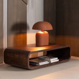 Alternative view of Woood Kinu Salontafel - Mangohout Donkerbruin 120x60cm