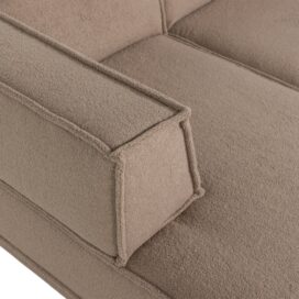 Alternative view of Woood Manu Chaise Longue Bank Links - Teddy Taupe 286cm