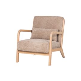 Woood Mark Fauteuil - Chenille Zand