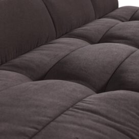 Alternative view of vtwonen Cluster Eetbankje met Rugleuning - Velvet Chocolade Bruin 164cm