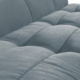 Alternative view of vtwonen Cluster Eetbankje met Rugleuning - Velvet Turquoise Blauw 164cm