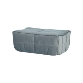 vtwonen Cluster Hocker - Velvet Turquoise Blauw