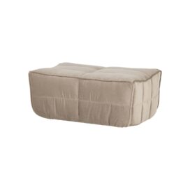 vtwonen Cluster Hocker - Velvet Warm Taupe