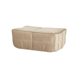 vtwonen Cluster Hocker - Velvet Zacht Beige