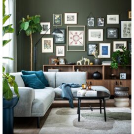 Alternative view of vtwonen Elegance Salontafel - Zwart Mangohout Metaal 100x60cm