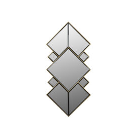 Dutchbone Spiegel Miyu - Metaal Goud 107x51cm