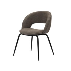 Pole to Pole Eetkamerstoel Rainbow - Zwart Taupe