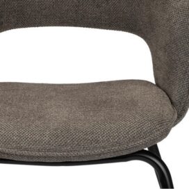 Alternative view of Pole to Pole Eetkamerstoel Rainbow - Zwart Taupe