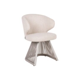 Richmond Interiors Outdoor Eetkamerstoel Nuba - Beige Alpine