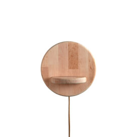 Good&Mojo Wandlamp Corsica - Beukenhout Naturel