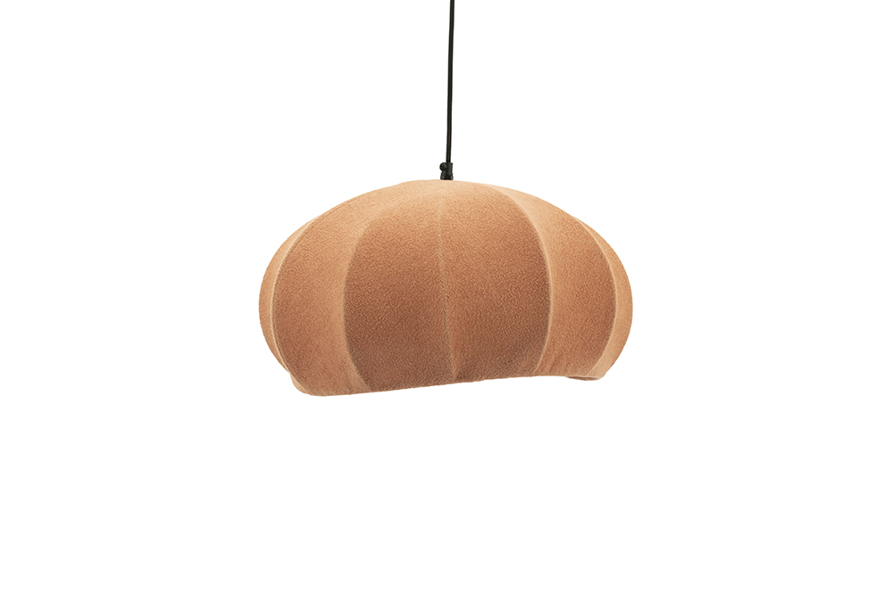 By-Boo Hanglamp Vinta - Katoen Terracotta 42x25cm
