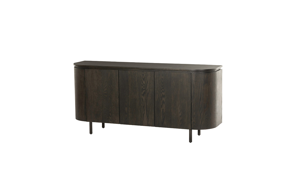 Livingfurn Dressoir Tobago - Eiken Espresso 170cm