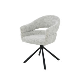 Livingfurn Draaibare Eetkamerstoel Linn - Bisque Oasis