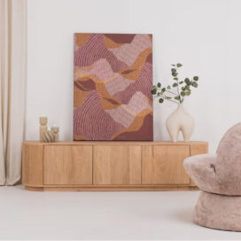 Alternative view of Livingfurn TV-Meubel Novero - Eiken Naturel 180cm