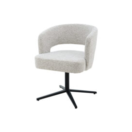 Livingfurn Eetkamerstoel Isabel - Beige Draaibaar