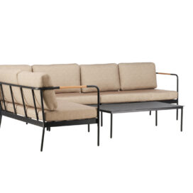 Alternative view of Pactor Home Pehnna Outdoor Sofa Set – Hoekbank 300x220cm en Tafel Zand/Zwart