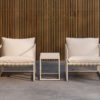 Pactor Home Messina Outdoor Loungeset - 2 Stoelen en Tafel Beige