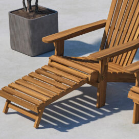 Alternative view of Pactor Home Tropea Loungestoel Inklapbaar - Acaciahout Naturel