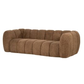 By-Boo 2,5-Zits Bank Cubetto – Bruin 220cm