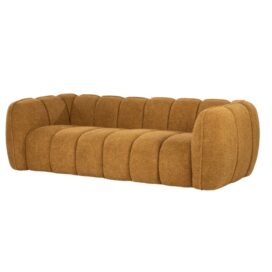 By-Boo 2,5-Zits Bank Cubetto – Mosterd 220cm