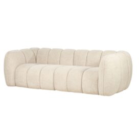 By-Boo 2,5-Zits Bank Cubetto – Taupe 220cm