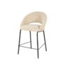 By-Boo Counter Barkruk Nido - Taupe (Zithoogte 65cm)