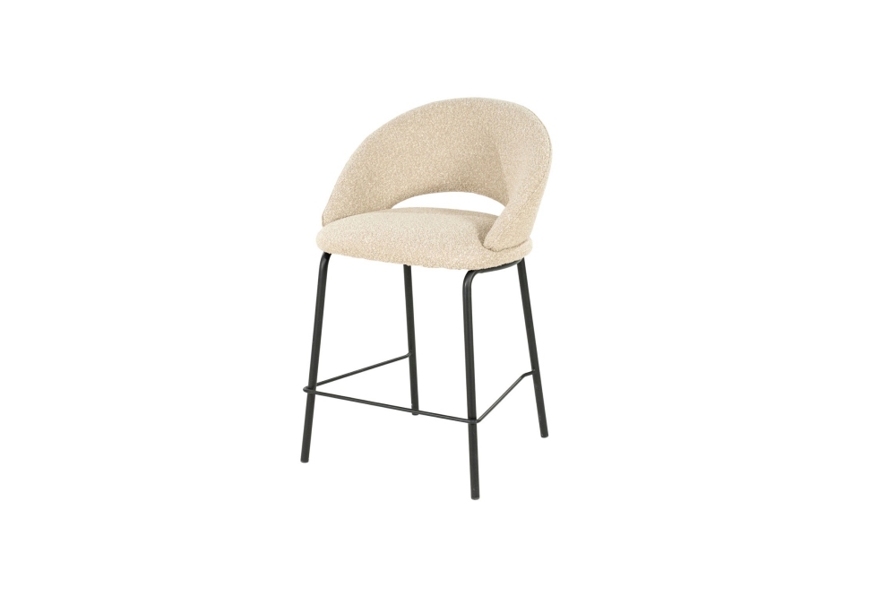 By-Boo Counter Barkruk Nido - Taupe (Zithoogte 65cm)