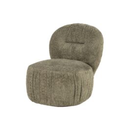By-Boo Draaifauteuil Roux - Groen Stof Cusha