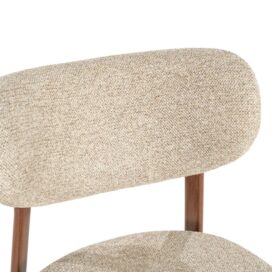 Alternative view of By-Boo Eetkamerstoel Sedia - Metaal Bruin Stof