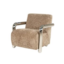 By-Boo Fauteuil Chromett - Chroom Taupe Lumora