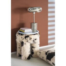 Alternative view of By-Boo Krukje / Poef Cowy - Beige 43cm