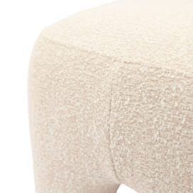 Alternative view of By-Boo Poef Bayo - Boucle Beige 43x46cm