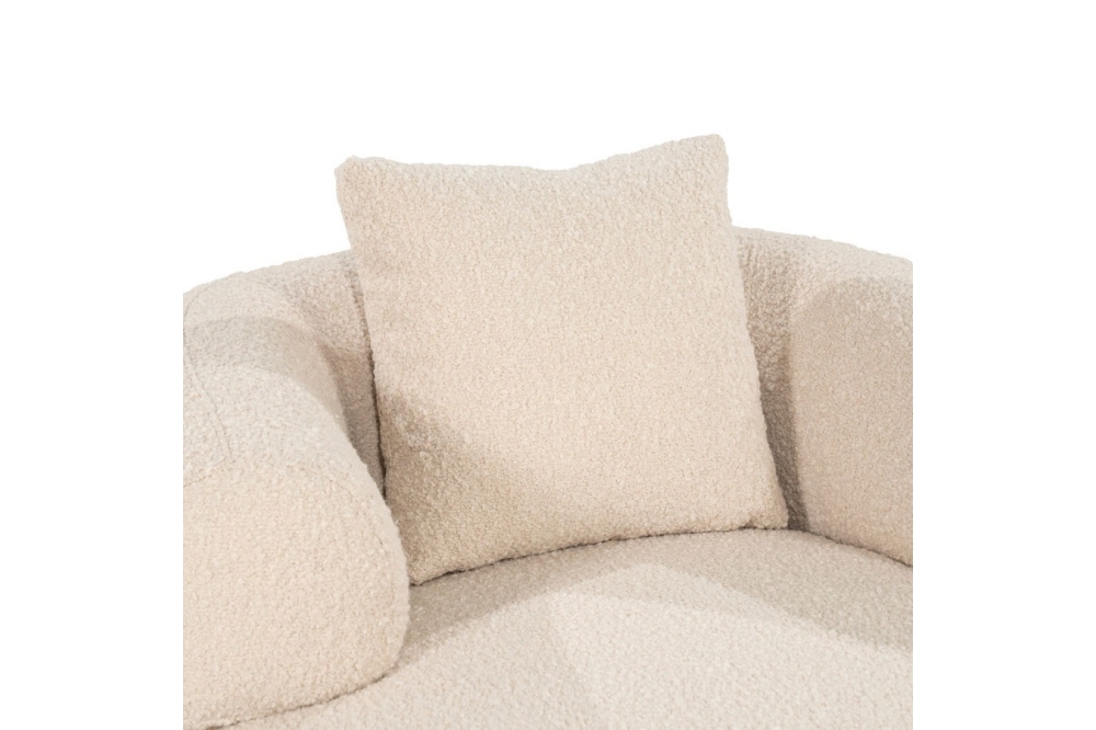Eleonora Fauteuil Bruno – Beige Koda - Afbeelding 3
