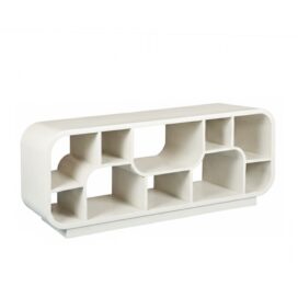 Livingfurn TV-Meubel Brix Morgan - Mangohout Off White 130cm