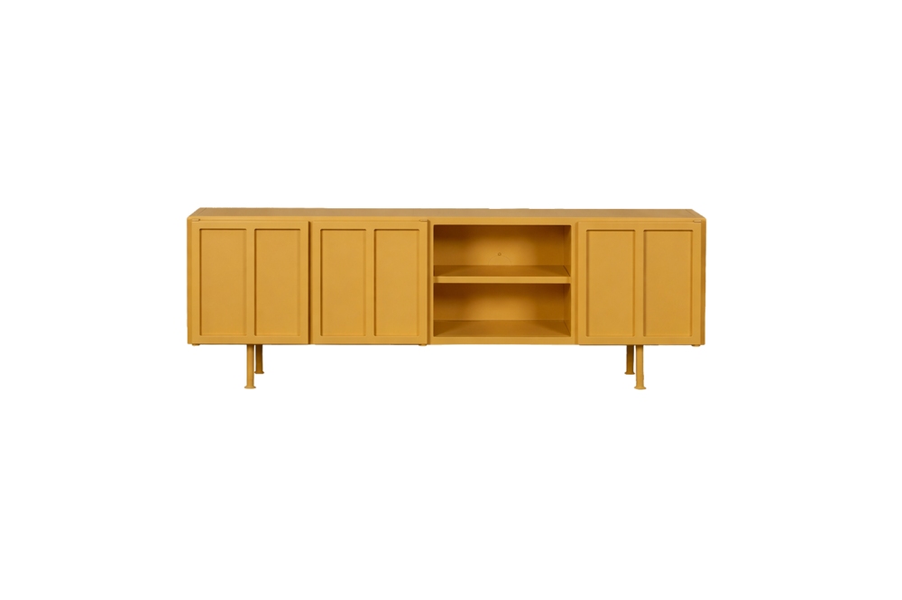 New Routz TV-Dressoir Calgary Small – Metaal Mosterd 160cm
