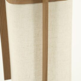 Alternative view of By-Boo Hanglamp Aterlier - Small Bruin Linnen 30x20cm