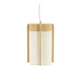 By-Boo Hanglamp Aterlier - Small Naturel Linnen 30x20cm