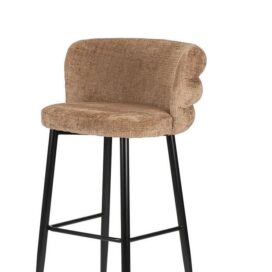 Alternative view of Pole to Pole Barkruk Kitchen Cloud - Zwart Caramel (Zithoogte 65cm)