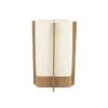 By-Boo Tafellamp Aterlier - Large Bruin Linnen 43x27cm