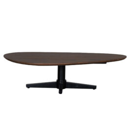 LABEL51 Salontafel Rosie Organisch – Espresso Mangohout 140x75cm