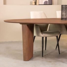 LABEL51 Organische Eettafel Wow – Naturel Mangohout 240×110cm